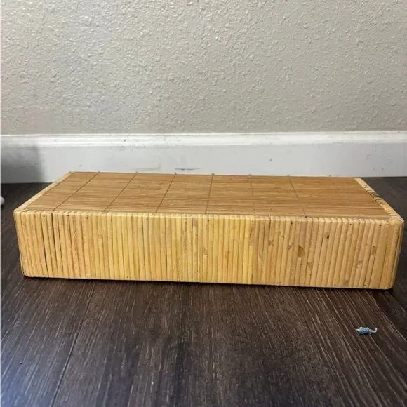 Wooden Bamboo Rectangular Box
