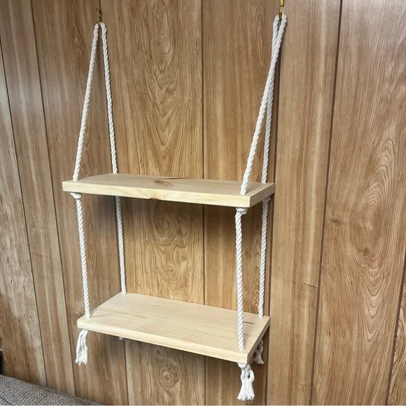 Hanging Tiered Wall Shelf