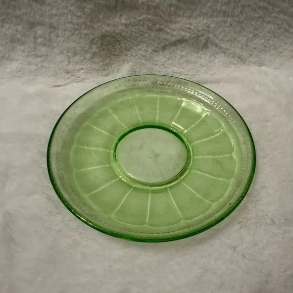 Vintage Federal Glass Co Colonial Fluted 