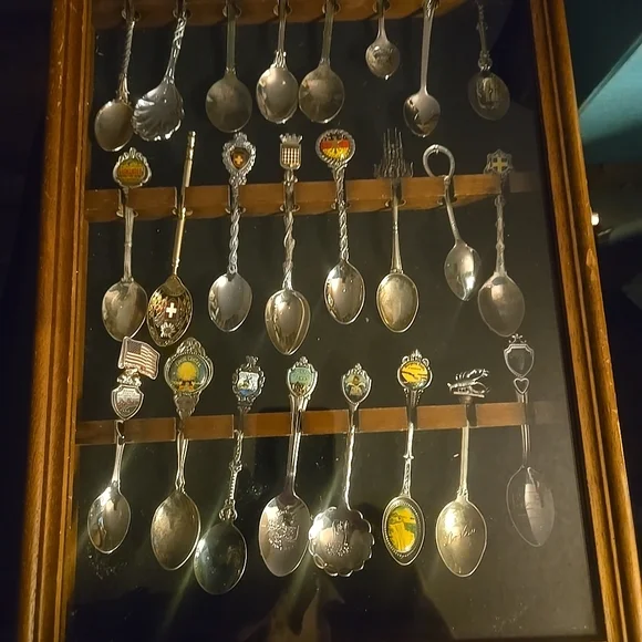 Collectible Souvenir Spoons Set