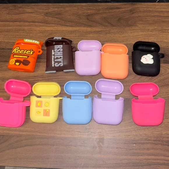 🤎Reese's & Novelty AirPods Gen 1 and 2  Silicone Cases