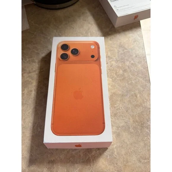 iPhone 17 Pro Max Orange Box