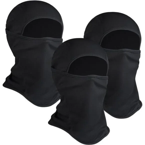 3 Pieces Balaclava Ski Mask -Winter Full Face Mask for Men Women Windproof