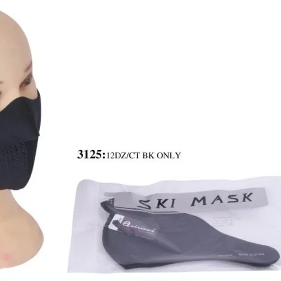 Half Face Balaclava Mask for Skiing, Snowboarding & Cycling