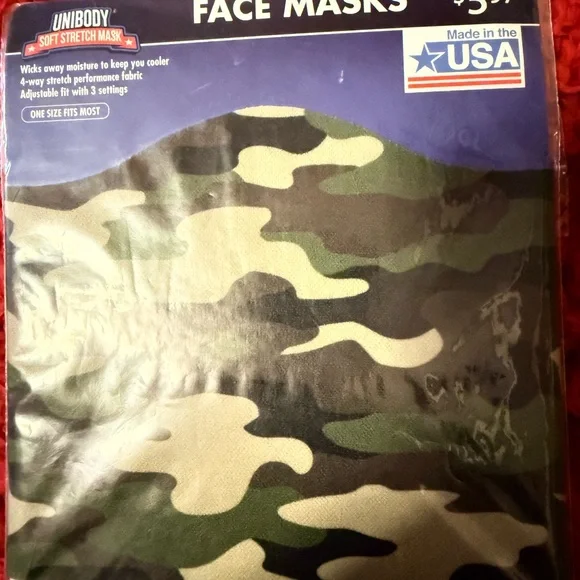Camouflage Face Masks