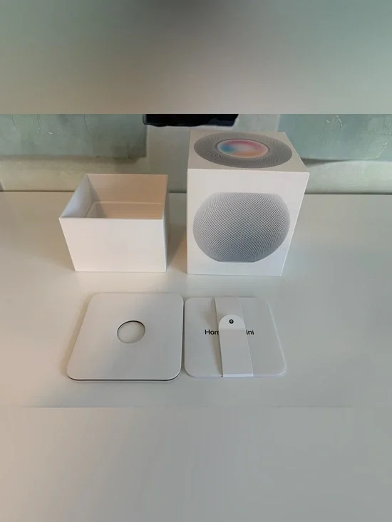 White Apple HomePod Mini Box Only - No Speaker
