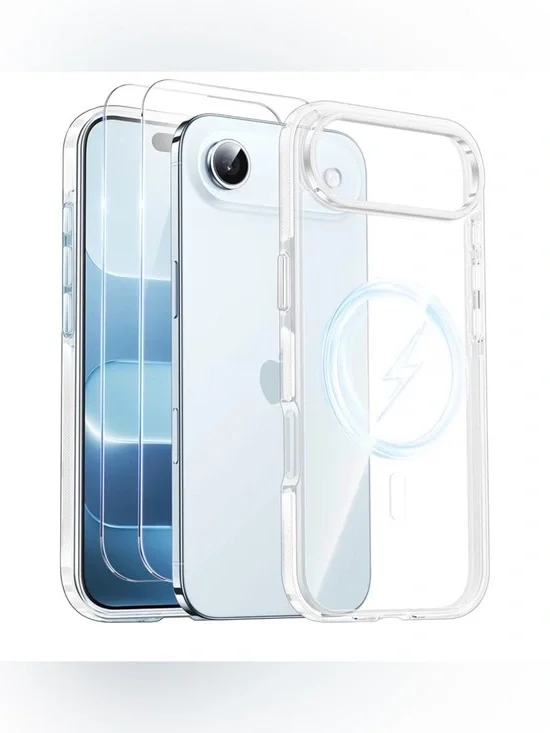 SmartDevil IPhone 17 Plus Magnetic Case + Screen Protector