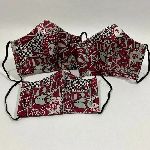 Texas‎ A and M University Aggies Face Mask