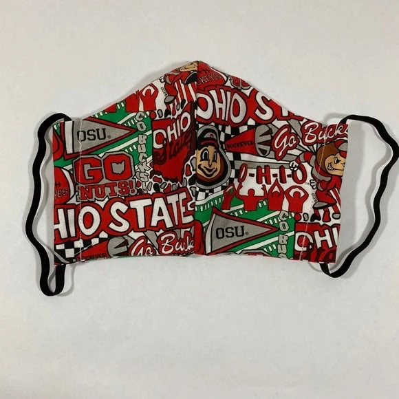 Ohio state university‎ buckeyes face mask