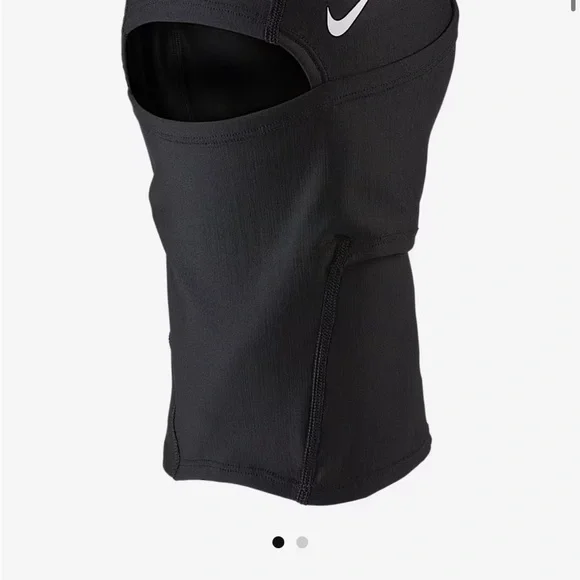 Nike Black Balaclava with White Logo