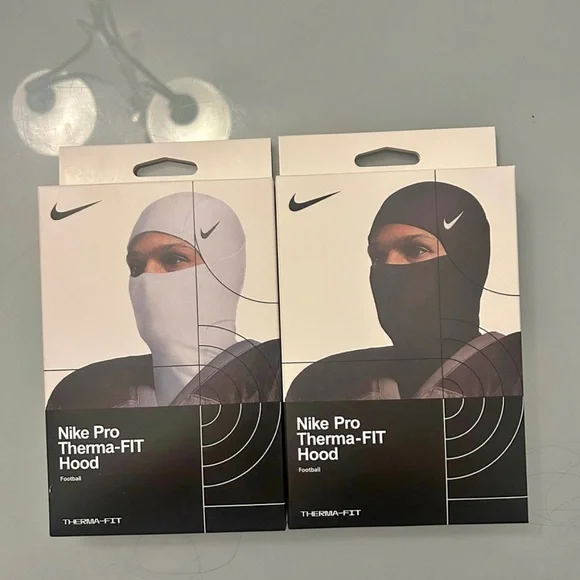 Nike Black and White Face Masks for Cold Weather