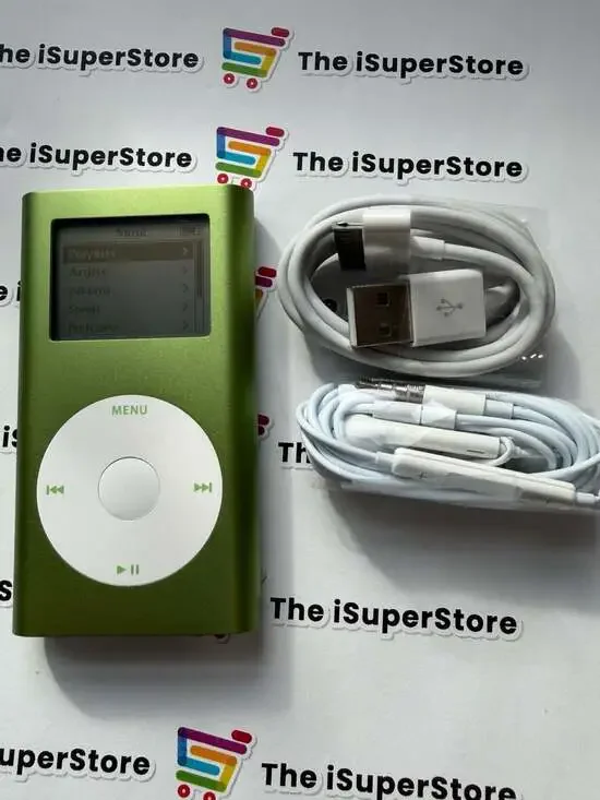 Refurbished Apple iPod mini 2nd Generation 32GB Green 1 YR  CPS warranty