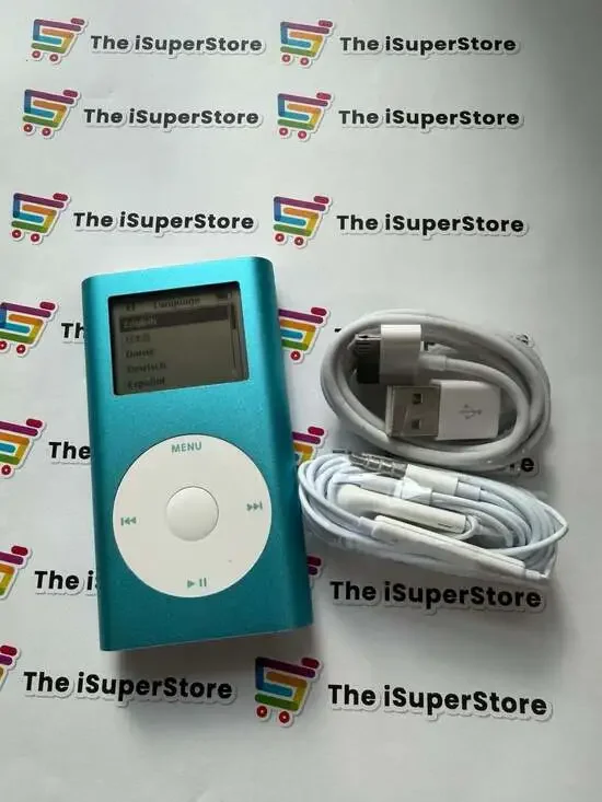 Refurbished Apple iPod mini 2nd Generation Blue (32GB) + 1 YR CPS Warranty