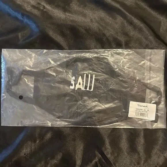 Diamond-supply-co Black and Grey Face-masks