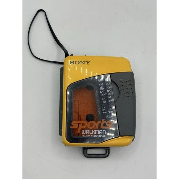 Vintage Sony Walkman WM-FS397 Radio Cassette Player Mega Bass : TESTED WORKS