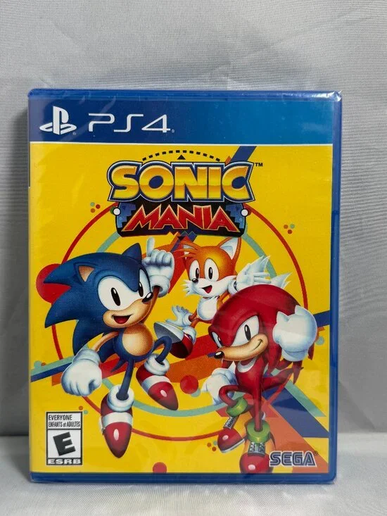 Sony PS4 Sega Sonic Mania Video Game Brand New Sealed