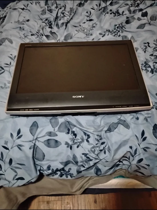 Sony LCD TV - Black with Silver Trim