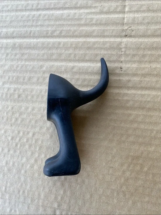 Dog tail Black Silicone Door Hook / Hanger