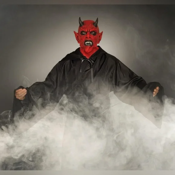 Demon Devil Mask,Devil Latex Mask Headgear,Halloween Fright. NEW!!!