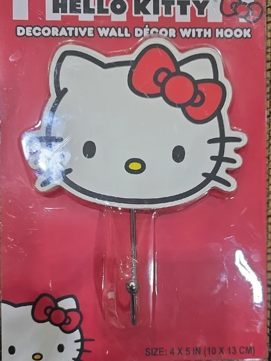 Hello Kitty Red & White Decorative Hook