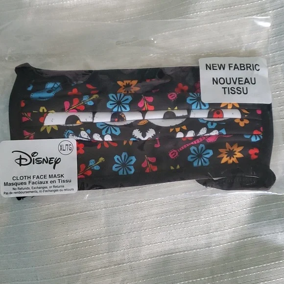 Disney Store Pixar Coco Fabric Face Mask
