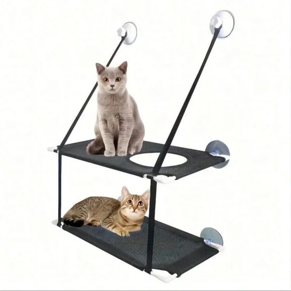 Cat suction window hanger view