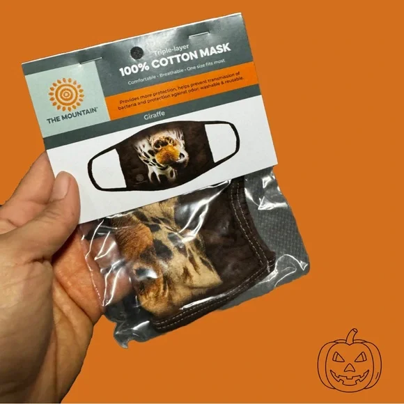 The Mountain 100% Cotton Giraffe Mask Halloween Party
