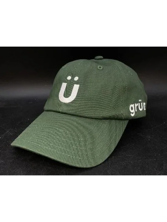 Grüns Gummies Green Brand Unisex Adjustable Strapback Cap NEW Gruns