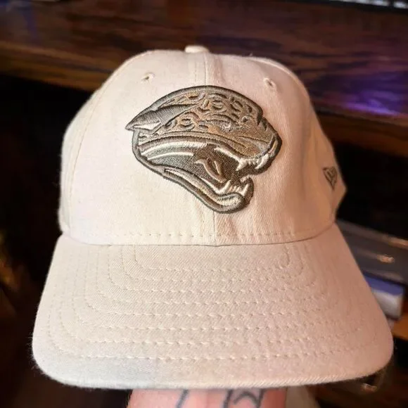 Nfl Men's Cream and White Hat