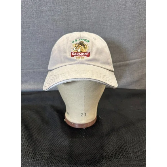 U.S. Open Oakmont 2016 Golf Embroidered Squirrel Adjustable PGA tour Hat Cap