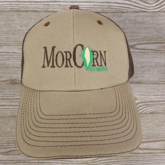 MorCorn HYBRID SEED FARMING AGRICULTURE BASEBALL HAT CAP