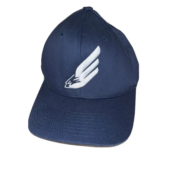 Colorado Eagles Hat Cap Hockey Team‎ Fitted S - M  Cap Blue White Flex Fit