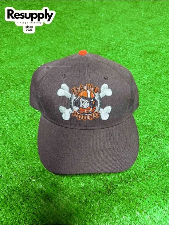 NFL Cleveland Browns Logo Athletic Dawg Pound Snapback