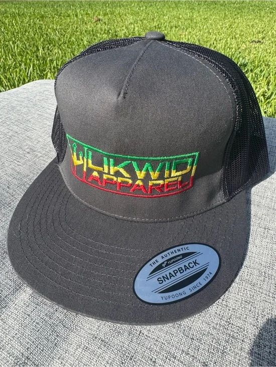 Likwid Apparel The Classic Black Cap with Gold Embroidered Label