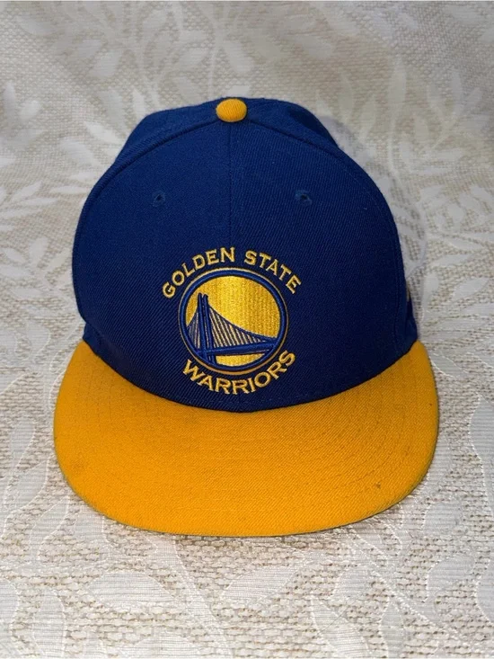 GOLDEN STATE WARRIORS New Era Snapback Cap Hat NBA Hardwood Classics
