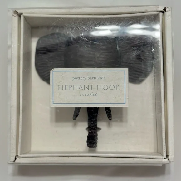 NIB Pottery Barn Kids Elephant Wall Hook