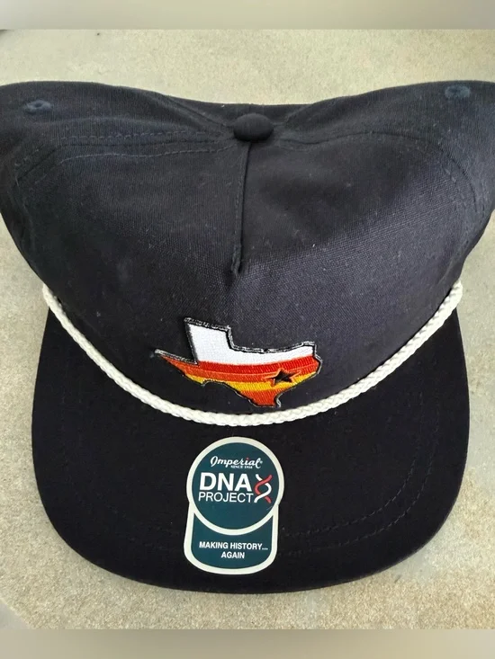 • SAINT BERNARD • Astros Rope Hat • NWT •