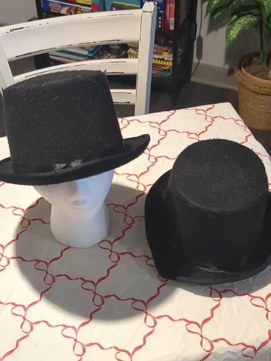 Classic Black Wool Felt Bowler Hat - Men Accessories (Pack Of 2)