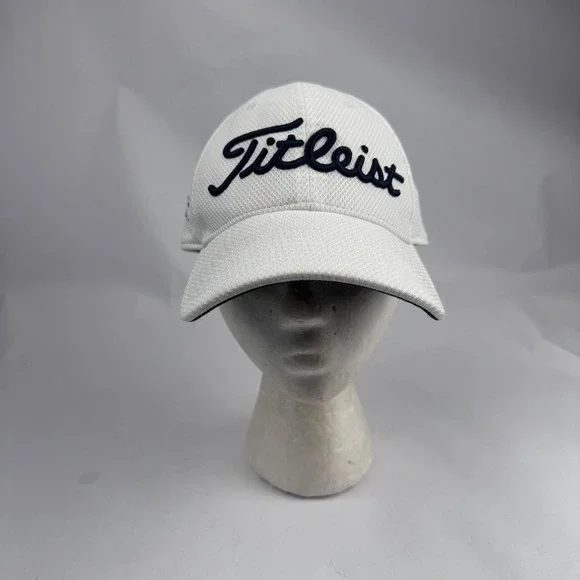 Titleist Golf White Hat Large/XL New Era