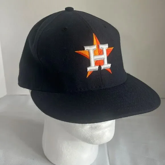 NEW - MLB HOUSTON ASTROS New Era 2024 Postseason OFFICIAL Fitted 7 3/4