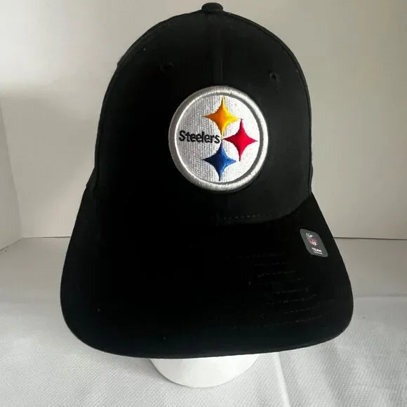 NEW - NFL PITTSBURG STEELERS New Era Black One Size Hat Cap