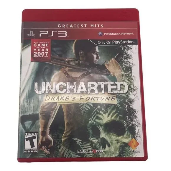 Uncharted Drakes Fortune Playstation 3 Game‎