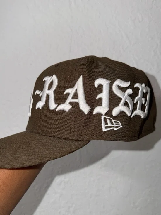 Born X Raised Fitted Cap