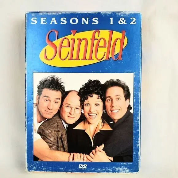 Seinfeld Season 1 & 2 DVD 4-disc Set
