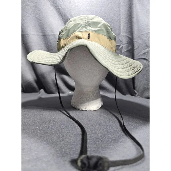 REI‎ Fishing Bucket Hat Sun Hat S/M Lightweight Adjustable Green Outdoor