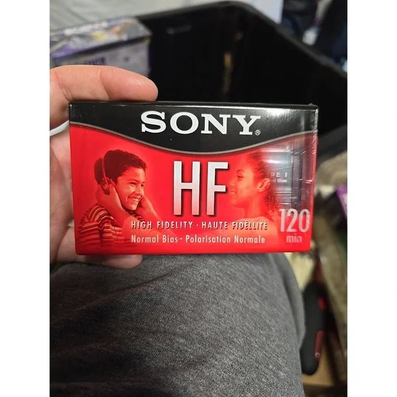 Sony HF High Fidelity 120 Minute Blank Audio Normal Bias Cassette Tape NIPSeal