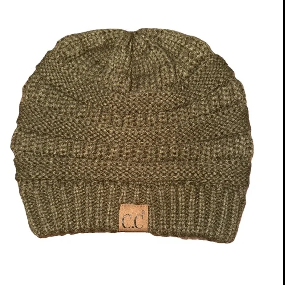 C.C Beanie Pale Army Green