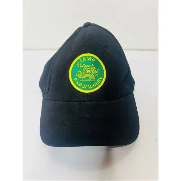 Funko Stranger Things Camp Know Where Black Baseball Cap Hat Trucker One Size Ex