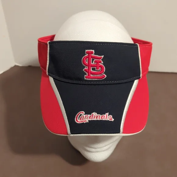 MLB genuine merchandise fan favorite St. Louis Cardinals visor hat cap