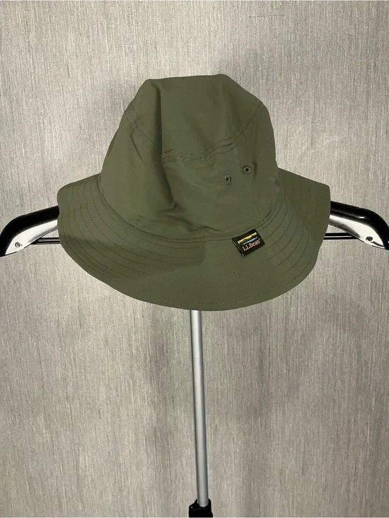 L.L.Bean Olive Green Bucket Hat Size Medium